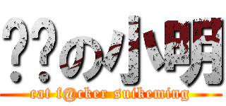 艹貓の小明 (cat f@cker suikeming)