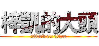 梓凱的大頭 (attack on titan)