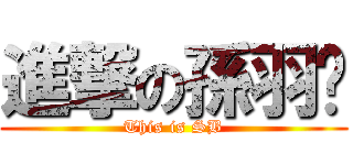 進撃の孫羽鍇 (This is SB)