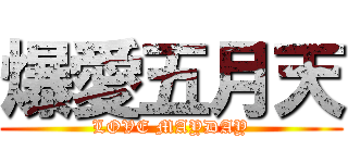 爆愛五月天 (LOVE MAYDAY)