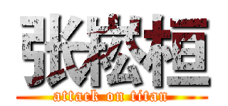 张崧桓 (attack on titan)