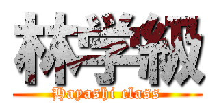 林学級 (Hayashi class)