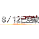 ８／１２已空缺 (attack on titan)
