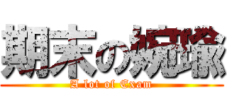 期末の婉瑜 (A lot of Exam)