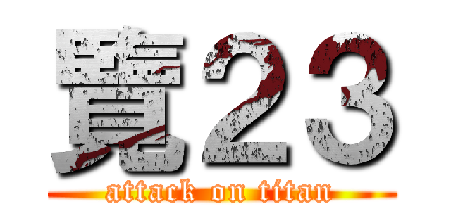 覽２３ (attack on titan)