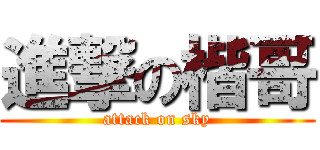 進撃の楷哥 (attack on sky)