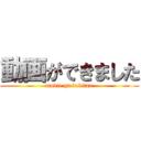 動画ができました (movie ga dekitan)