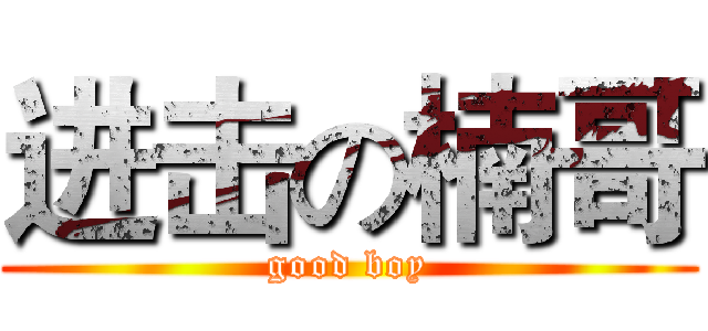 进击の楠哥 (good boy)