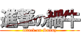 進撃の細牛 (attack on Sunny)