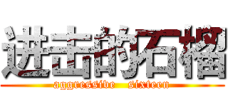 进击的石榴 (aggressive   sixteen)