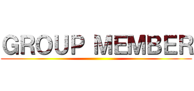 ＧＲＯＵＰ ＭＥＭＢＥＲ ()