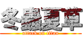 冬蟲夏草 (attack on titan)