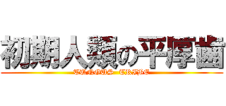 初期人類の平厚歯 (TUNGUS  TRIBE)