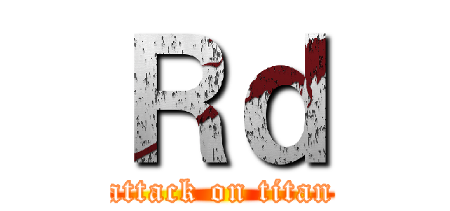 Ｒｄ (attack on titan)