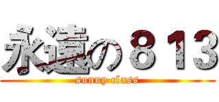 永遠の８１３ (sunny class)