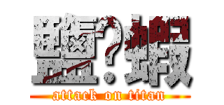 鹽穌蝦 (attack on titan)
