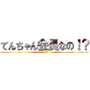 てんちゃん会長なの！？ (よく言われる)