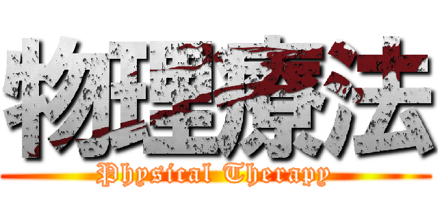 物理療法 (Physical Therapy)