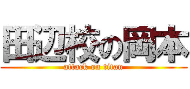 田辺校の岡本 (attack on titan)