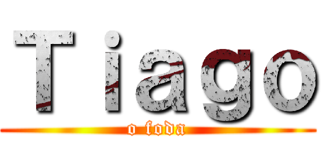 Ｔｉａｇｏ (o foda)