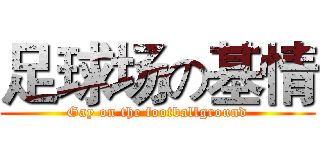 足球场の基情 (Gay on the footballground)