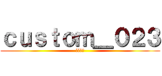 ｃｕｓｔｏｍ＿０２３ (国士無双)