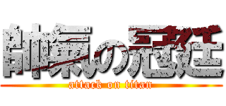 帥氣の冠廷 (attack on titan)