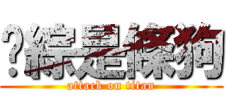 汶綜是條狗 (attack on titan)