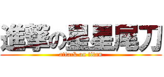 進撃の星星尾刀 (attack on titan)