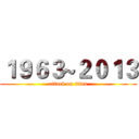 １９６３~２０１３ (attack on titan)