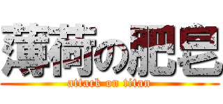 薄荷の肥皂 (attack on titan)