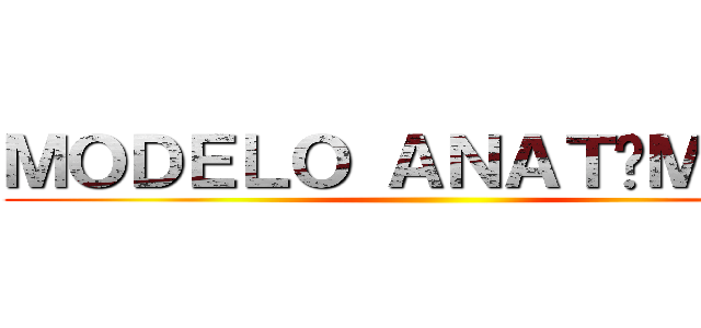 ＭＯＤＥＬＯ ＡＮＡＴÓＭＩＣＯ ()