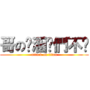 哥の內涵你們不懂 (attack on titan)