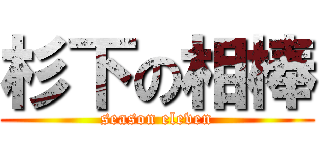 杉下の相棒 (season eleven)