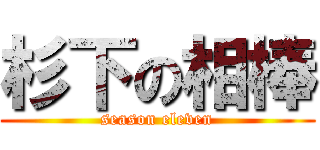 杉下の相棒 (season eleven)