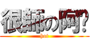 很師の阿憨 (hot)