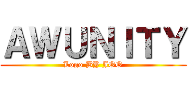 ＡＷＵＮＩＴＹ (Logo BY JOO)