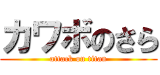 カワボのさら (attack on titan)