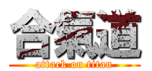 合氣道 (attack on titan)