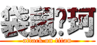 袋鼠刘珂 (attack on titan)