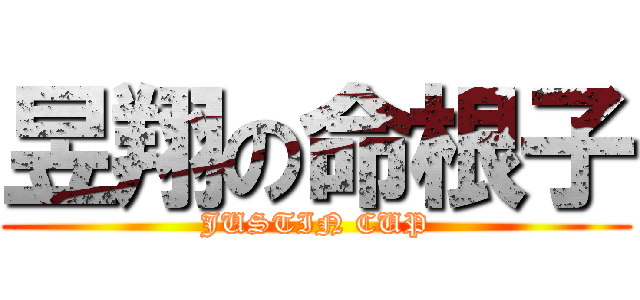 昱翔の命根子 (JUSTIN CUP)