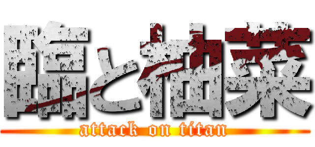 臨と柚菜 (attack on titan)