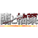 臨と柚菜 (attack on titan)