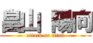 畠山 陽向 (attack on titan)