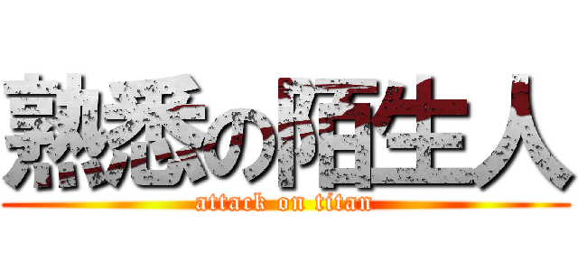 熟悉の陌生人 (attack on titan)