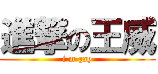 進撃の王威 (i m gay)