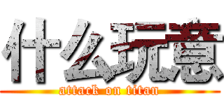 什么玩意 (attack on titan)