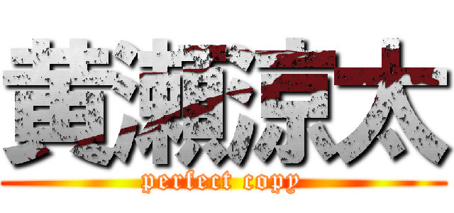 黄瀬涼太 (perfect copy)