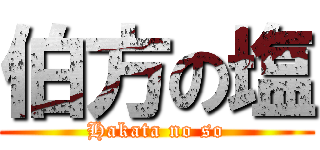 伯方の塩 (Hakata no so)