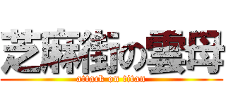 芝麻街の雲母 (attack on titan)
